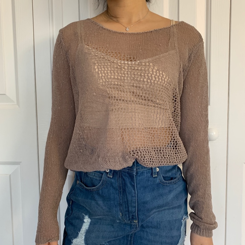 See through top